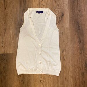 3 for $15! White Sweater Vest